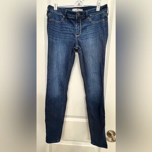 Hollister Womens Dark Blue Straight Leg Jeans Size 28